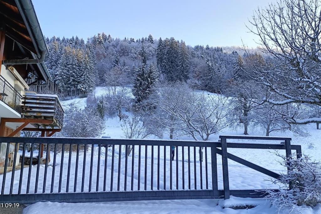 Gite Coeur De Haute-Savoie Viuz-en-Sallaz Buitenkant foto